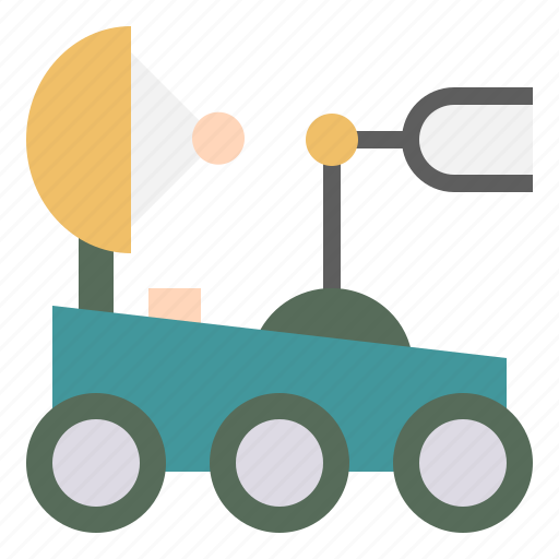 Exploration, robot, space, land rover, moon rover icon - Download on Iconfinder