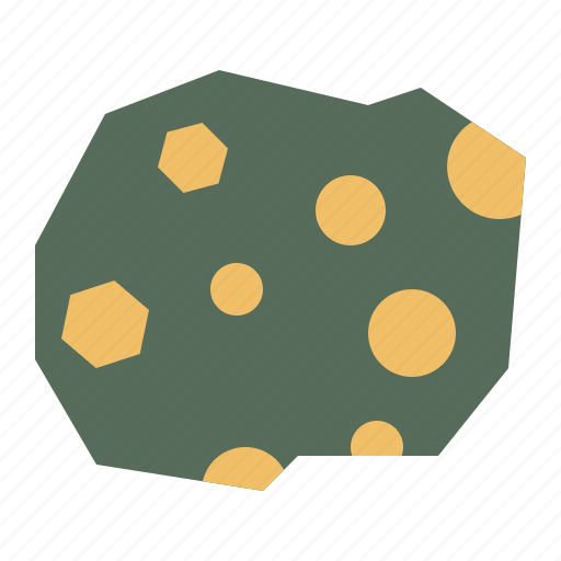 Rock, asteroid, stone, space, comet icon - Download on Iconfinder