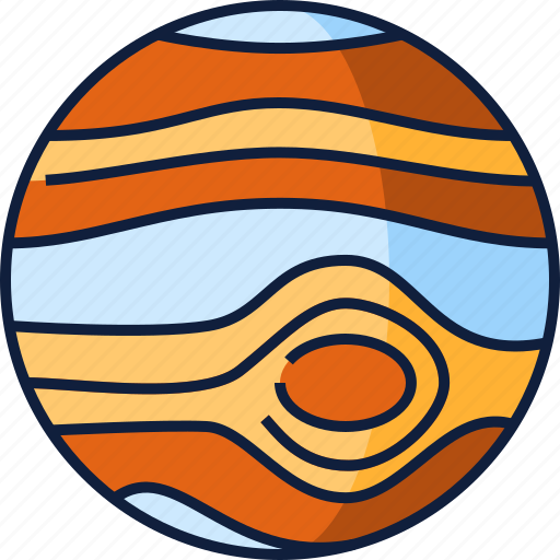 Jupiter, planet, space, moon, earth, astronomy, galaxy icon - Download on Iconfinder