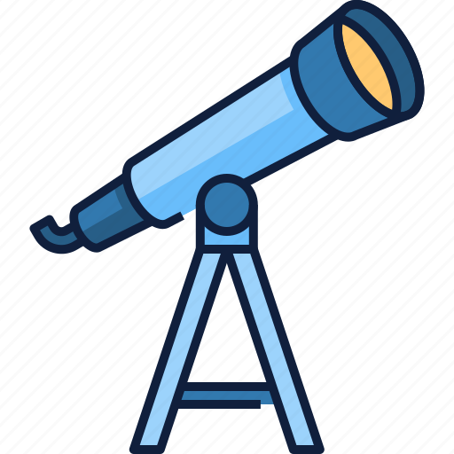 Telescope, space, astronomy, satellite, planet, galaxy, observatory icon - Download on Iconfinder
