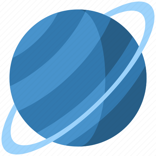Uranus, space, universe, astronomy, planet, galaxy, science icon - Download on Iconfinder