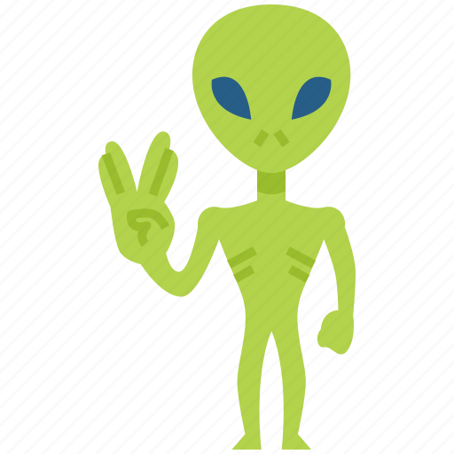 Alien, space, planet, satellite, galaxy, science, ufo icon - Download on Iconfinder