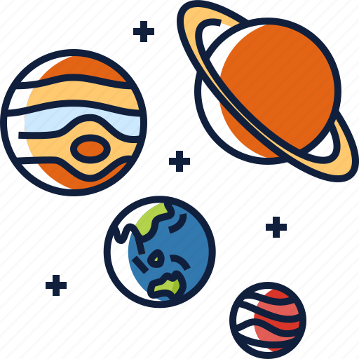 Planets, space, galaxy, planet, science, astronomy, earth icon - Download on Iconfinder