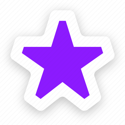 Star, five, sides, space, favorite, rating, review icon - Download on Iconfinder