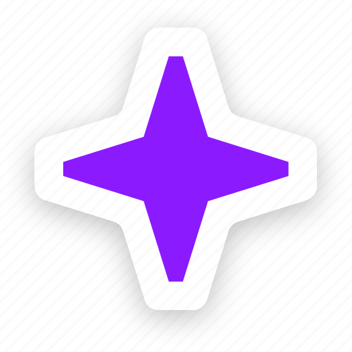 Star, four, sides, alt, universe, space icon - Download on Iconfinder