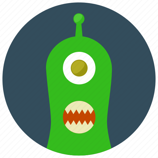 Alien, eyed, monster icon - Download on Iconfinder