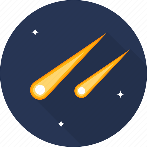Asteroid, comet, meteor, space, star icon - Download on Iconfinder