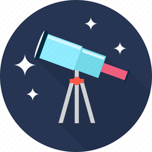 Astronomy, binoculars, space, telescope, view icon - Download on Iconfinder