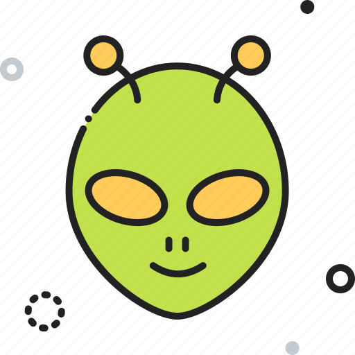 Alien, extraterrestrial, science, space icon - Download on Iconfinder
