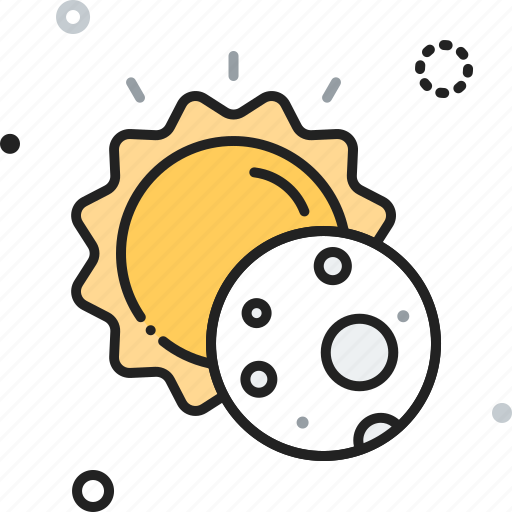 Astronomy, eclipse, moon, sun icon - Download on Iconfinder