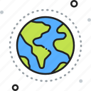 earth, globe, planet, world