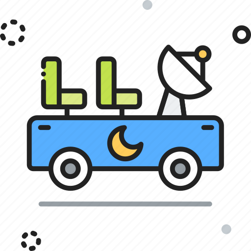 Car, moon, rover, satellite, space icon - Download on Iconfinder