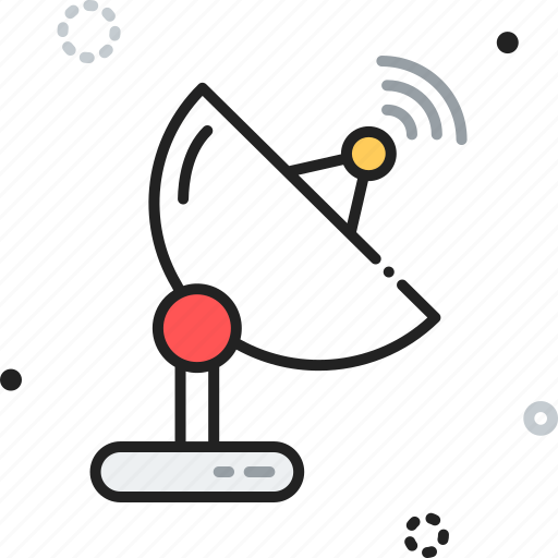 Antenna, dish, satellite, signal, space icon - Download on Iconfinder