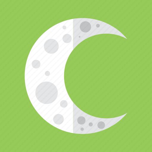 Crescent, eclipse, half moon, moon, space icon - Download on Iconfinder