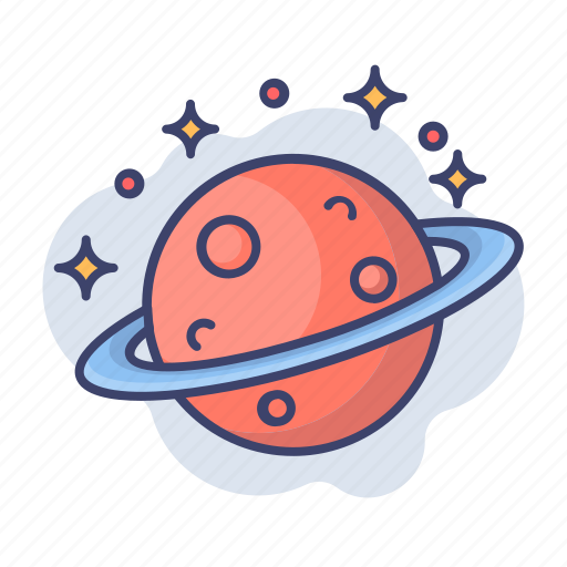 Space, galaxy, saturnus, astronomy, planet, saturn icon - Download on Iconfinder