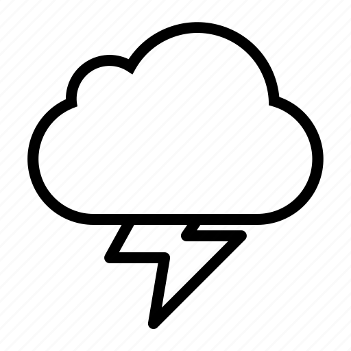 Cloud, forecast, rain, storm, weather icon - Download on Iconfinder