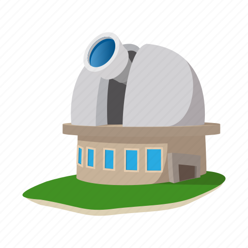 Astronomy, building, cartoon, observatory, science, space, telescope icon - Download on Iconfinder