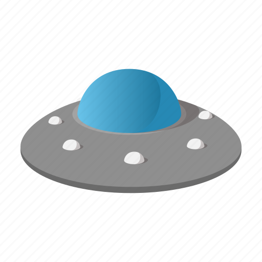 Alien, cartoon, flying, saucer, space, spaceship, ufo icon - Download on Iconfinder