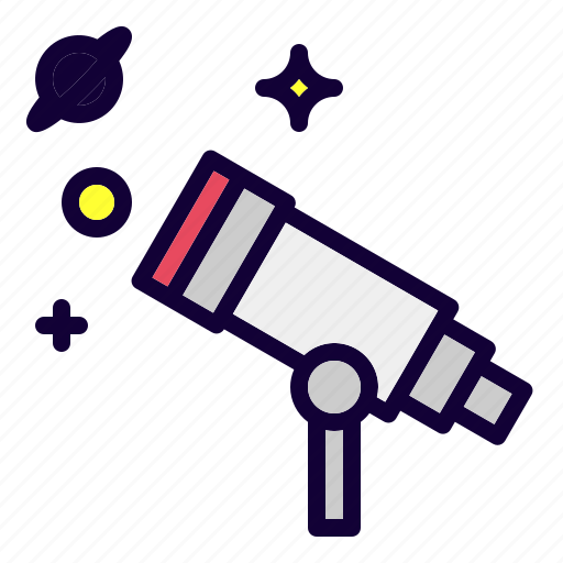 Space, telescope, astronomy, galaxy, universe icon - Download on Iconfinder