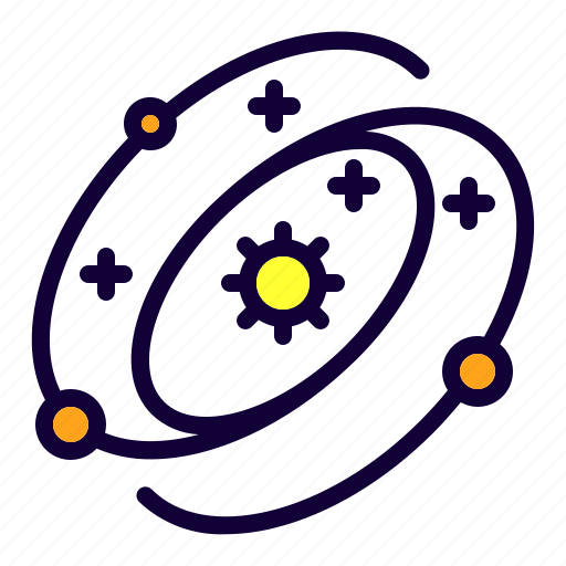 Space, astronomy, galaxy, universe, solar system, planet, stars icon - Download on Iconfinder