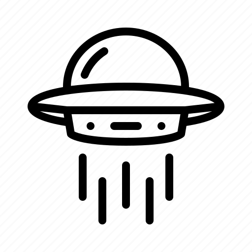 Space, ufo, astronomy, flying saucer, sci-fi, alien icon - Download on Iconfinder