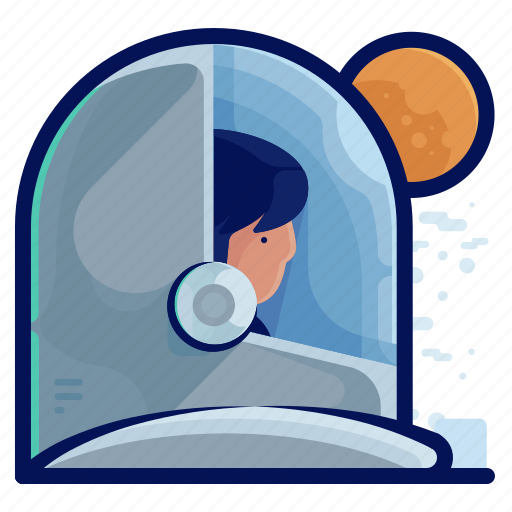 Astronaut, exploration, man, occupation, space, travel icon - Download on Iconfinder