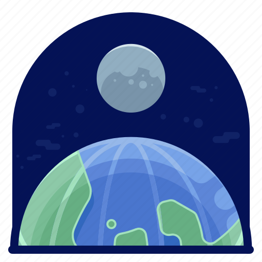 Earth, exploration, moon, space, travel icon - Download on Iconfinder