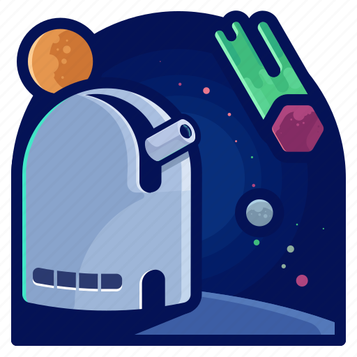 Exploration, meteor, space, telescope, travel, view icon - Download on Iconfinder