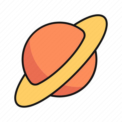 Saturn, planet, astronomy, space icon - Download on Iconfinder