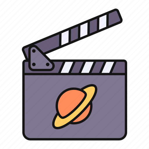Space, movies, clapper, cinema icon - Download on Iconfinder