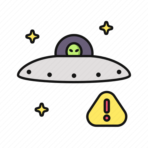 Ufo, alert, alien, spaceship icon - Download on Iconfinder