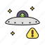 ufo, alert, alien, spaceship 