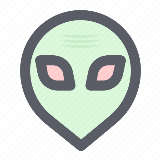 Alien, astronomy, face, galaxy, space icon - Download on Iconfinder