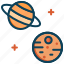 mars, planet, planets, saturn, space 