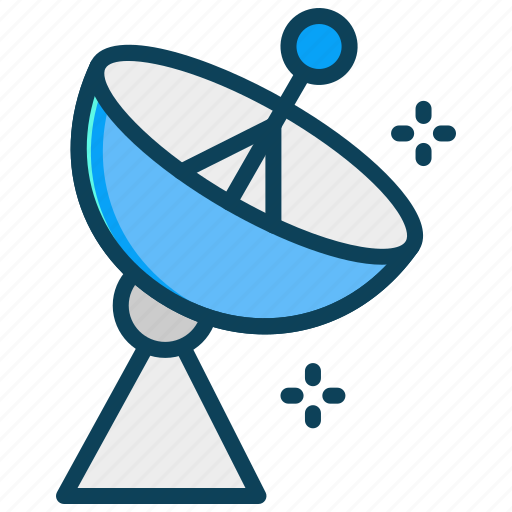 Antenna, dish, radiotelescope, satellite, satellite dish icon - Download on Iconfinder
