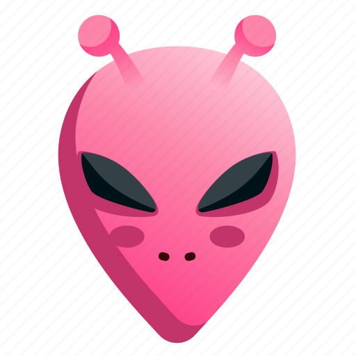 Antenna, face, alien, cute, space icon - Download on Iconfinder
