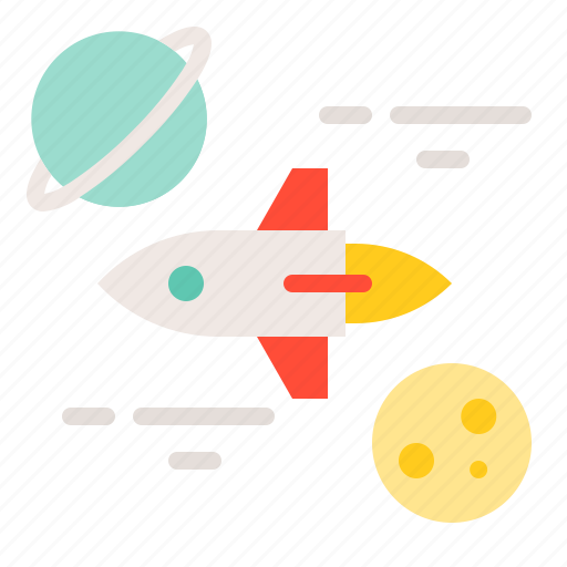 Astronomy, galaxy, planet, rocket, space, spaceship icon - Download on Iconfinder