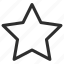 25px, iconspace, star 