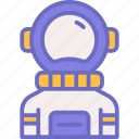 astronaut, galaxy, space, science, astronomy