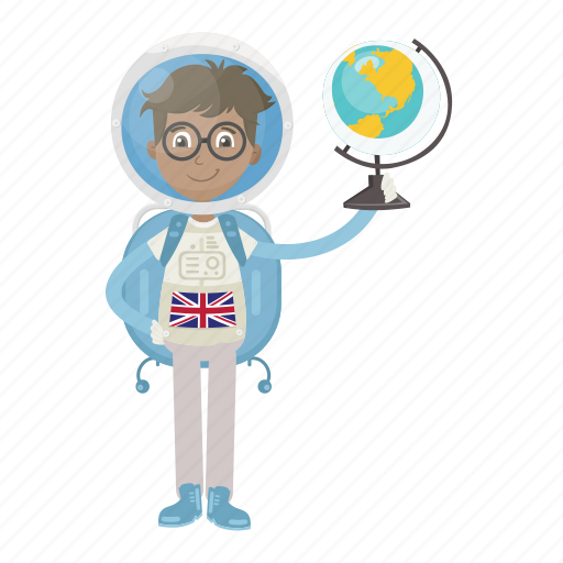 Astronaut, astronomy, globe, spaceman icon - Download on Iconfinder