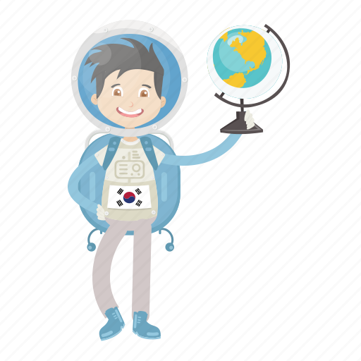 Astronaut, astronomy, globe, planet, spaceman icon - Download on Iconfinder