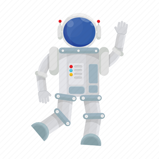 Astronaut, cartoon, cosmos, spaceman icon - Download on Iconfinder