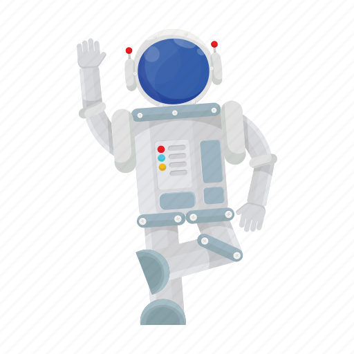 Astronaut, cartoon, spaceman icon - Download on Iconfinder