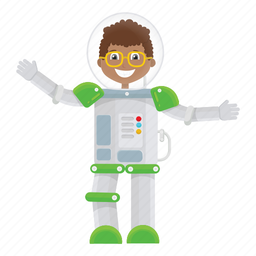 Astronaut, kid, spaceman, suit icon - Download on Iconfinder