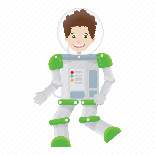 Astronaut, astronomy, kid, spaceman icon - Download on Iconfinder