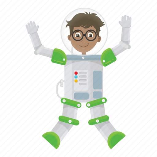 Astronaut, kid, spaceman, suit icon - Download on Iconfinder
