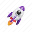 rocket, space, spaceship 
