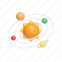solar, system, galaxy 