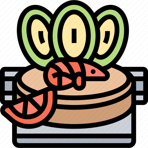 Paella, food, seafood, gourmet, cuisine icon - Download on Iconfinder