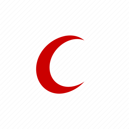Red crescent, aid, crescent, health care, islam, medical, medicine icon - Download on Iconfinder